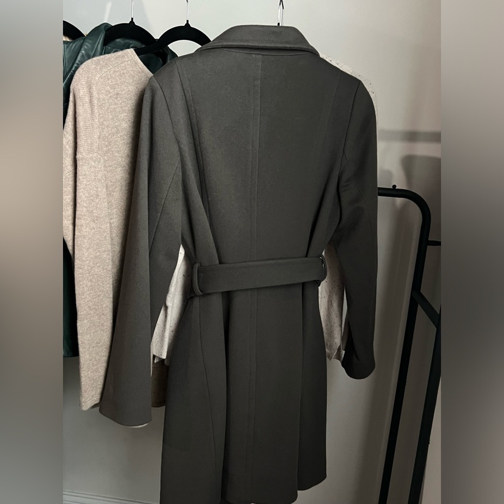 Tahari Loro Piana Italy Wool Coat Size 10 - Picture 5 of 17